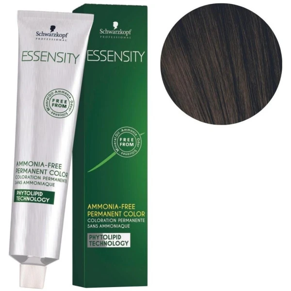Coloration Essensity 3-0 Châtain Foncé Naturel Schwarzkopf 60ML 1 Coloration Essensity 3-0 Châtain Foncé Naturel Schwarzkopf 60ML