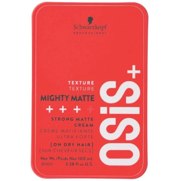 Crème Matifiante Ultra Forte OSIS+ Mighty Matte Schwarzkopf 100ML 1 Crème Matifiante Ultra Forte OSIS+ Mighty Matte Schwarzkopf 100ML