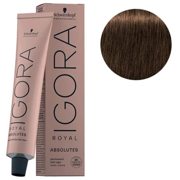 Schwarzkopf Igora Royal Absolutes 6-50 Blond Foncé Doré Naturel 60 ML 1 Schwarzkopf Igora Royal Absolutes 6-50 Blond Foncé Doré Naturel 60 ML