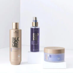 Masque Neutralisant BlondMe Schwarzkopf 200ML -Schwarzkopf masque neutralisant blondme schwarzkopf 200ml 3