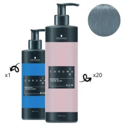 Masque Nourrissant Pigmenté Bleu Chroma ID SCHWARZKOPF 280ML -Schwarzkopf masque nourrissant pigmente bleu chroma id schwarzkopf 280ml 2