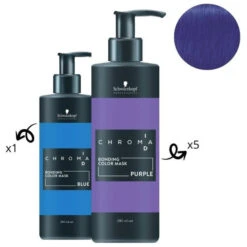Masque Nourrissant Pigmenté Bleu Chroma ID SCHWARZKOPF 280ML -Schwarzkopf masque nourrissant pigmente bleu chroma id schwarzkopf 280ml 5