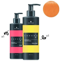 Masque Nourrissant Pigmenté Jaune Chroma ID SCHWARZKOPF 280ML -Schwarzkopf masque nourrissant pigmente jaune chroma id schwarzkopf 280ml 6