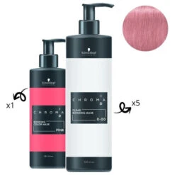 Masque Nourrissant Pigmenté Rose Chroma ID SCHWARZKOPF 280ML -Schwarzkopf masque nourrissant pigmente rose chroma id schwarzkopf 280ml 3