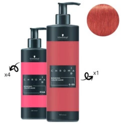 Masque Nourrissant Pigmenté Rose Chroma ID SCHWARZKOPF 280ML -Schwarzkopf masque nourrissant pigmente rose chroma id schwarzkopf 280ml 8